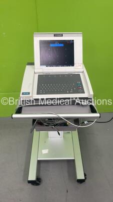 Marquette MAC 5000 ECG Machine on Stand wit ECG Leads (Powers Up) *A1MP4254M*