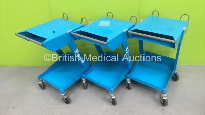 3 x Covidien / Valleylab Electrosurgical Trolleys