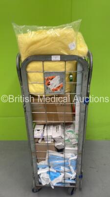 Job Lot Including Ethicon Sutures (Out of Date) B.Braun Cannulation Packs (Out of Date) and Soothing Heat Spray (Cage Not Included)