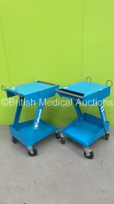 2 x Covidien / Valleylab Electrosurgical Trolleys