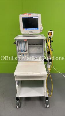 Datex-Ohmeda Aestiva/5 Induction Anaesthesia Machine with Philips IntelliVue MP50 Anaesthesia Monitor and Hoses (Powers Up) *S/N AMVL00135*