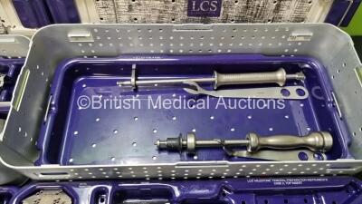 2 x DePuy LCS Mobile Bearing Knee Systems in Trays (Incomplete) - 5