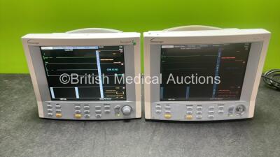 2 x Datascope Passport 2 Patient Monitors (Both Power Up) *TM14675-B5 / CMO4148-HO*