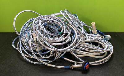 Large Quantity of Various Entonox Hoses