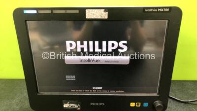 Philips IntelliVue MX700 Touch Screen Patient Monitor Software Version H.15.45 *Mfd 2012* (Powers Up) *SN DE12504135* - 3