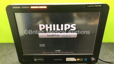 Philips IntelliVue MX700 Touch Screen Patient Monitor Software Version H.15.41 *Mfd 2012* (Powers Up) *SN DE12504172* - 3