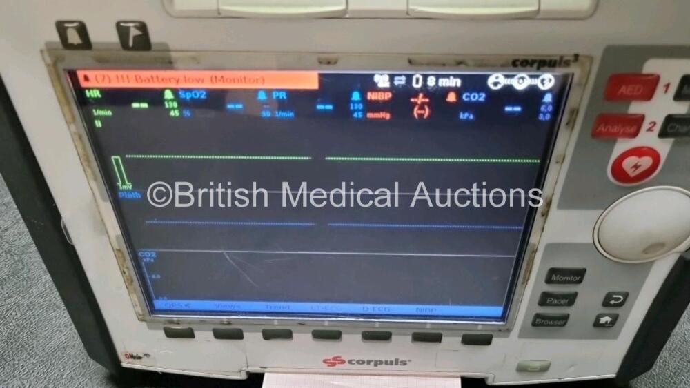 GS Corpuls3 Slim Defibrillator Ref : 04301 (Powers Up) with Corpuls ...
