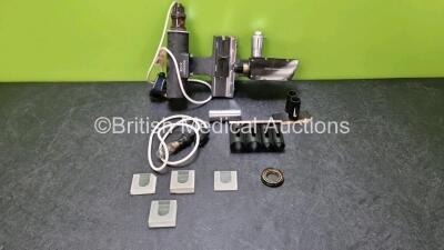 Beck London Hartridge Spectroscope (Powers Up) with Attachment and Accessories