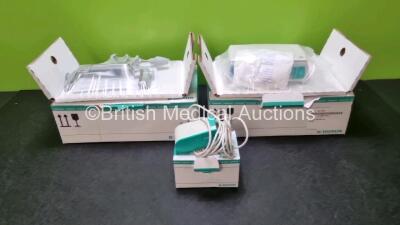 B.Braun Infusomat Space Infusion Pump with 1 x Pole Clamp and 1 x Power Supply * Complete Set * * Mfd 2019 * (Brand New In Box)