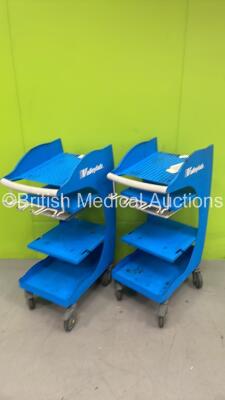 2 x Valleylab Trolleys