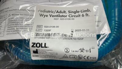 15 x Zoll Wye Ref 820-0106-00 Ventilator Breathing Circuits *Expire 03/2025* (All Unused) - 4