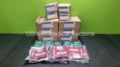 Job Lot Including 60 x Suntech Medical One Piece Large Adult Durable BP Cuffs (30 x Only In Photo) and 20 x Suntech Medical One Piece Child Adult Durable BP Cuffs