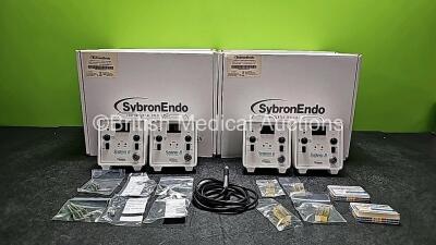 Job Lot Including 4 x SybronEndo Analytic System B Heatsource, 1 x Handpiece and Accessories (Untested Due to Missing Power Supply) *SN15-33989 / 15-38104 / 15-34003 / 15-34007*