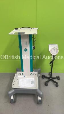 1 x Lawmed Trolley and 1 x Accoson BP Monitor