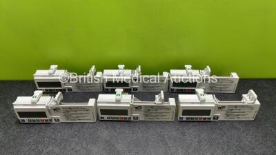 6 x CME Medical T34 Ambulatory Syringe Pumps (All Power Up, 1 x Battery Included)