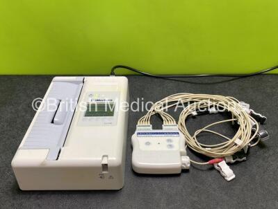 Mortara Eli 230 ECG Machine (Powers Up) and Mortara Wireless Acquisition Module