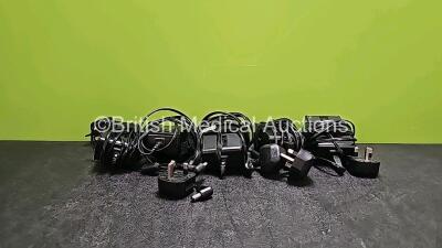 49 x Respironics 60W Power Supplies (Untested) *5 in Photo - 49 in Total*