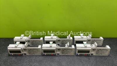 6 x CME Medical T34 Ambulatory Syringe Pumps (All Power Up with Stock Batteries, Batteries Not Included)