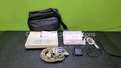 Mixed Lot Including 1 x Seca CT300B ECG Machine (Powers Up) with 1 x 10 Lead ECG Lead and 1 x Propulse Irrigator with Footswitch