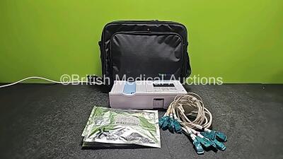 Welch Allyn CP50 ECG Machine with 1 x 10 Lead ECG Lead and 1 x Power Supply in Carry Case(Powers Up) *SN 21109206183417*