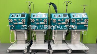 4 x Gambro AK 200 Ultra S Dialysis Machines Software Versions v11.11 (All Power Up)