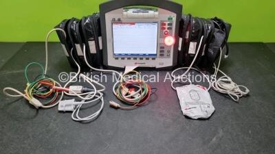 GS Corpuls3 Slim Defibrillator Ref : 04301 (Powers Up with Stock Battery Stock Battery Not Included) with Corpuls Patient Box Ref : 04200 (Powers Up with Stock Battery Stock Battery Not Included) with Pacer, Oximetry, ECG-D, ECG-M, CO2, CPR, NIBP and Prin