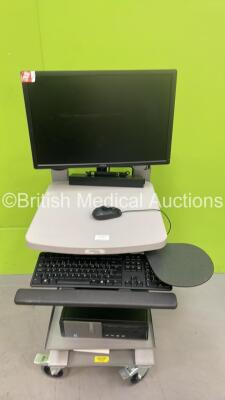 Natus Workstation with Monitor and PC (HDD REMOVED)