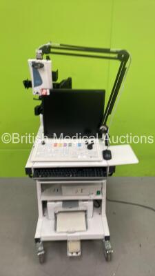 Carefusion Workstation with EMG Unit, Control Unit and Accessories (Powers Up - HDD REMOVED from PC Unit)