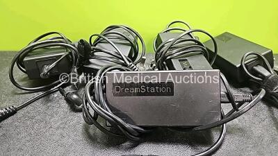 52 x Philips Respironics DreamStation AC Power Supplies (Untested) *5 in Photo - 52 in Total* - 3