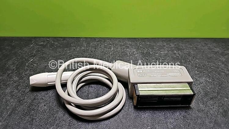 HP 21211B 5.0 Ultrasound Transducer / Probe (Untested)