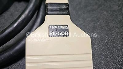 Toshiba PL-50B Linear Array Ultrasound Transducer / Probe (Untested) - 3