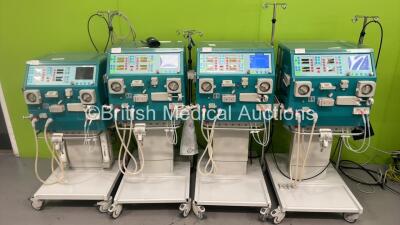 4 x Gambro AK 200 Ultra S Dialysis Machines - Software Version 11.11 (All Power Up)