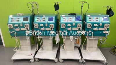 4 x Gambro AK 200 Ultra S Dialysis Machines - Software Version 11.11 (All Power Up - 1 x with Alarm)