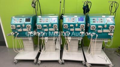 4 x Gambro AK 200 Ultra S Dialysis Machines - Software Version 11.11 (All Power Up)