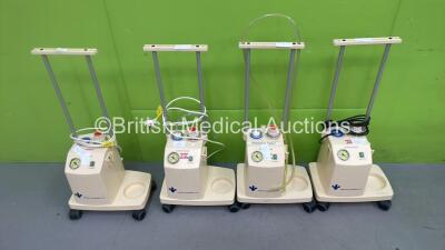 4 x Therapy Equipment Ltd Suction Pumps (All Power Up)