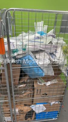 Cage of Mixed Consumables Including Pelican Coil Removers, Suction Tubes and Catheters (Cage Not Included - Out of Date) - 4