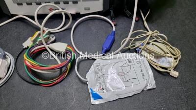 GS Corpuls3 Slim Defibrillator Ref : 04301 (Powers Up) with Corpuls Patient Box Ref : 04200 (Powers Up) with Pacer, Oximetry, ECG-D, ECG-M, CO2, CPR, NIBP and Printer Options, 4 and 6 Lead ECG Leads, SPO2 Finger Sensor with Cable, Hose, Paddle Lead, CO2 C - 4