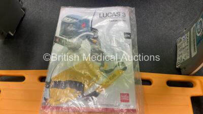 Physio Control Lucas 3 Type 100921-01 Chest Compression System *Mfd 2017* (Powers Up) with 1 x Back Plate and 1 x Manual in Case *SN 35173274* - 5