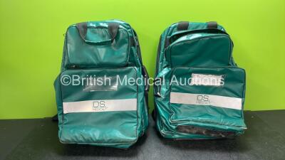 2 x DS Medical Emergency Rucksacks