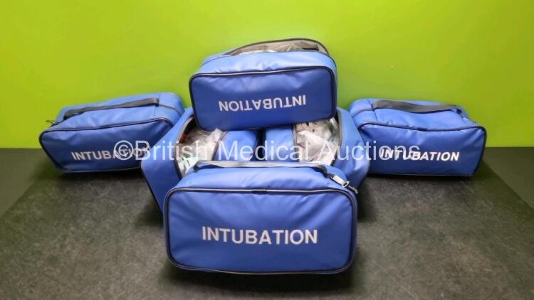 6 x Openhouse Intubation Carry Bags with Medical Consumables