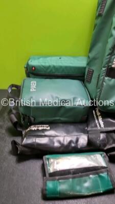 Job Lot Including 1 x Mangar Air Flo 24 Compressor with 3 x Ferno Pedi Mates and Various Ambulance Bags - 2