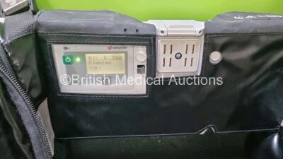 GS Corpuls3 Slim Defibrillator Ref : 04301 (Powers Up) with Corpuls Patient Box Ref : 04200 (Powers Up) with Pacer, Oximetry, ECG-D, ECG-M, CO2, CPR, NIBP and Printer Options, 4 and 6 Lead ECG Leads, SPO2 Finger Sensor with Cable, Hose, Paddle Lead, CO2 C - 8