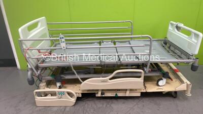 1 x CHG Electric Hospital Bed and 1 x Huntleigh Enterprise 5000 Electric Hospital Bed with Controller (Powers Up)