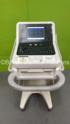 Philips PageWriter TC20 ECG Machine on Stand (Powers Up - Missing DIals - See Pictures) *S/N CN91303418*