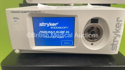 Stryker Stack System with Stryker VisioPro LED Display, Stryker Pneumosure High Flow Insufflator, Stryker SDC3 HD Information Management System, Stryker 1488HD High Definition Camera Control Unit, Stryker 1488HD Camera Head, Storz 201331 20 SCB Xenon 300 - 4