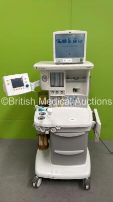 Datex-Ohmeda Aespire Anaesthesia Machine with Datex-Ohmeda 7100 Ventilator Software Version 2.0 with GE B650 Monitor, Bellows, Absorber and Hoses (Powers Up) *S/N AMXQ00503*