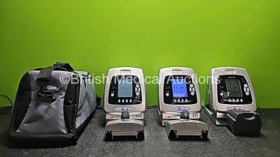 3 x Breas Vivo 40 Ventilators with 1 x Carry Bag and Accessories (All Power Up)