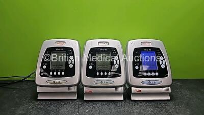 3 x Breas Vivo 40 Ventilators (All Power Up, 1 x Damaged Casing - See Photo)