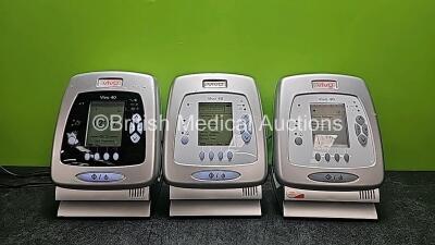 3 x Breas Vivo 40 Ventilators (All Power Up)