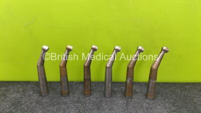 6 x KaVo 637B Handpieces *SN 06-1014915 / 06-1014947 / 05-1013559 / 06-1014851 / 06-1014848 / 06-1014861*